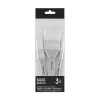 LIQUITEX BASICS SET 3 PINCEAUX SPALTER SYNTHÉTIQUES POUR ACRYLIQUE