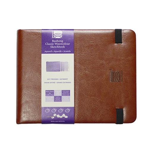 BAOHONG CLASSIC WATERCOLOUR SKETCHBOOK TACCUINO PER ACQUERELLO 300 G 100% COTONE