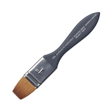 WINSOR & NEWTON PROFESSIONAL WATERCOLOUR SYNTHETIC SABLE WASH - PENNELLESSA PER LAVIS FIBRA SINTETICA MANICO CORTO