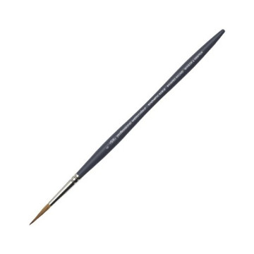 WINSOR & NEWTON PROFESSIONAL WATERCOLOUR SYNTHETIC SABLE POINTED ROUND - PENNELLO TONDO APPUNTITO FIBRA SINTETICA MANICO CORTO