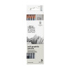 WINSOR & NEWTON STUDIO COLLECTION SET OF 4 SOFT GRAPHITE PENCILS + ERASER