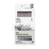 WINSOR & NEWTON STUDIO COLLECTION SET OF 12 SOFT GRAPHITE PENCILS