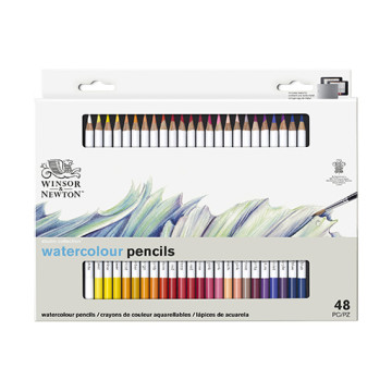 WINSOR & NEWTON STUDIO COLLECTION SET 48 MATITE ACQUERELLABILI