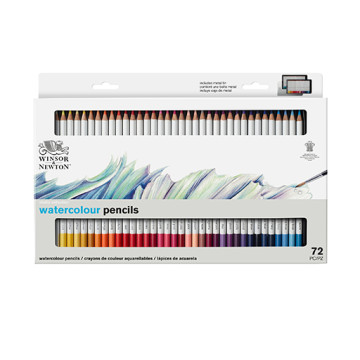 WINSOR & NEWTON STUDIO COLLECTION SET 72 MATITE ACQUERELLABILI