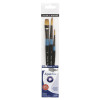 DALER ROWNEY AQUAFINE SET OF 3 BRUSHES SHORT HANDLE SERIES 302