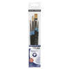DALER ROWNEY AQUAFINE SET 4 OF BRUSHES SHORT HANDLE SERIES 401