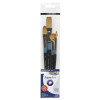 DALER ROWNEY AQUAFINE SET 4 OF BRUSHES SHORT HANDLE SERIES 402