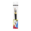 DALER ROWNEY SYSTEM 3 SET 3 PINCELES MANGO CORTO SERIE 301