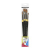 DALER ROWNEY SYSTEM 3 SET 4 PINCEAUX MANCHE LONG SÉRIE 402