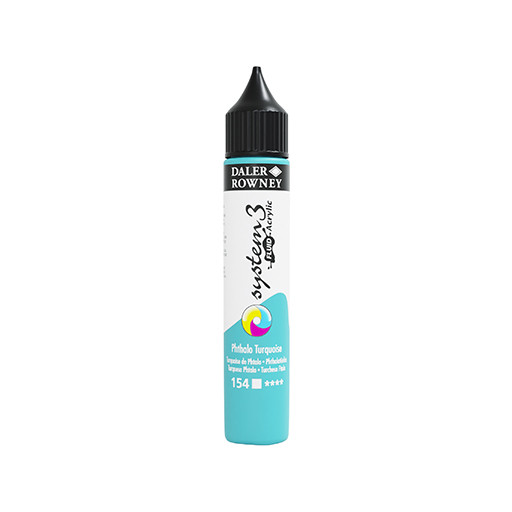 DALER ROWNEY SYSTEM 3 COLORI ACRILICI FLUIDI