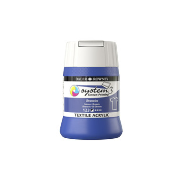 DALER ROWNEY SYSTEM 3 SCREEN PRINTING - COLORI ACRILICI PER SERIGRAFIA SU TESSUTO