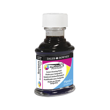 DALER ROWNEY SYSTEM 3 SCREEN DRAWING FLUID - LIQUIDO DA DISEGNO SERIGRAFICO