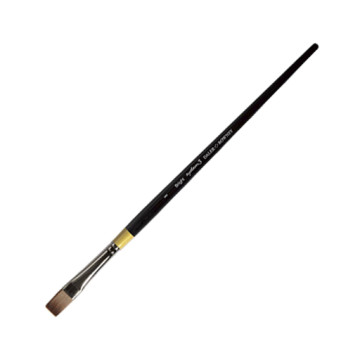 DALER ROWNEY SYSTEM 3 PENNELLO PIATTO CORTO MANICO LUNGO SERIE 41