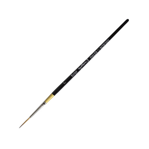 DALER ROWNEY SYSTEM 3 LONG LINER BRUSH SHORT HANDLE SERIES 50