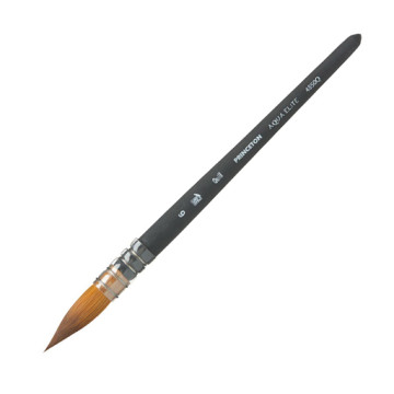 PRINCETON AQUA ELITE PENNELLO TONDO APPUNTITO FIBRA SINTETICA MANICO CORTO SERIE 4850Q