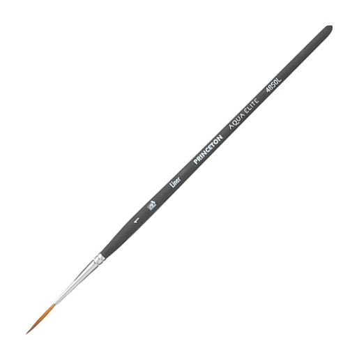 PRINCETON AQUA ELITE LINER BRUSH SYNTHETIC FIBRE SHORT HANDLE SERIES 4850L