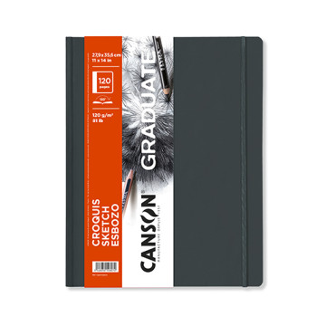 CANSON GRADUATE CROQUIS TACCUINO PER SCHIZZI 120 G