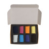 UNISON SOFT PASTELS SET MINI CIELI SCURI - SCATOLA CARTONE 8 MEZZI PASTELLI MORBIDI