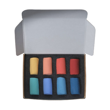 UNISON SOFT PASTELS SET MINI ESTATE - SCATOLA CARTONE 8 MEZZI PASTELLI MORBIDI