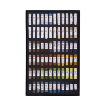 UNISON SOFT PASTELS SET PAESAGGIO - SCATOLA CARTONE 72 PASTELLI MORBIDI