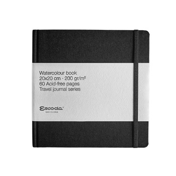 ESCODA TRAVEL JOURNAL SERIES TACCUINO DA VIAGGIO QUADRATO PER ACQUERELLO 200 G SERIE L200