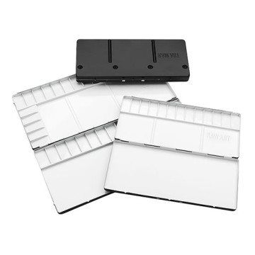 RAW ART MATERIALS EMPTY ALUMINIUM PALETTE BOX
