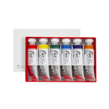 SHINHAN PWC EXTRAFEINE AQUARELLFARBE BASIS-SET A - 6 X 15 ML TUBEN