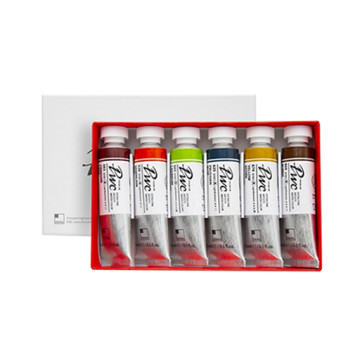 SHINHAN PWC AQUARELLE EXTRA-FINE SET DE BASE B - 6 TUBES 15 ML