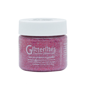 ANGELUS GLITTERLITES - PEINTURE ACRYLIQUE BRILLANTE POUR CUIR