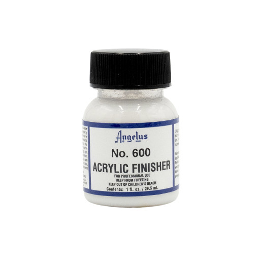 ANGELUS ACRYLIC FINISHER NO. 600 BARNIZ ACRÍLICO PARA CUERO