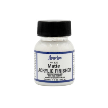 ANGELUS ACRYLIC FINISHER NO. 620 VERNICE ACRILICA OPACA PER PELLE