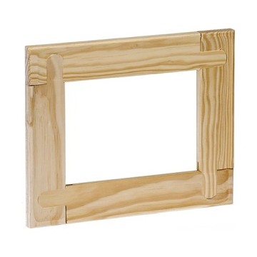 TELAIO IN LEGNO MISURE UNIVERSALI LISTELLO ESTUDIO (46X17 MM)