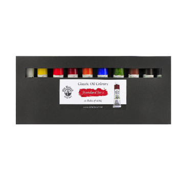 OLD HOLLAND STANDARD SET 1 CON 10 TUBETTI 18 ML COLORE AD OLIO CLASSIC 15008