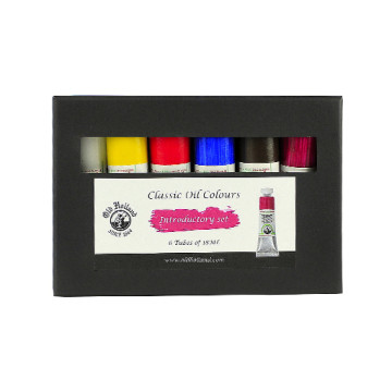 OLD HOLLAND CLASSIC OIL PAINT INTRODUCTORY SET OF 6 X 18 ML TUBES 15009