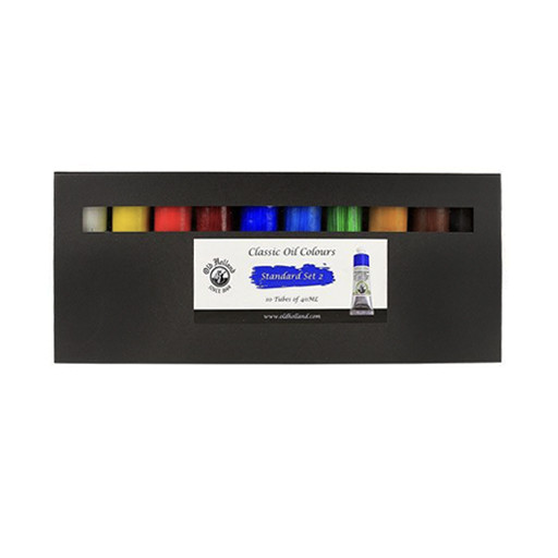 OLD HOLLAND STANDARD SET 2 CON 10 TUBETTI DA 40 ML COLORE AD OLIO CLASSIC 15011