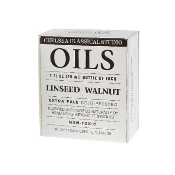 CHELSEA SET OLI - OLIO DI LINO E OLIO DI NOCE - SPREMUTO A FREDDO EXTRA PALLIDO