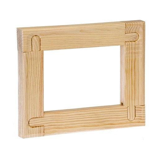 GALERIA 3D CHÂSSIS NU EN BOIS (46X32MM)