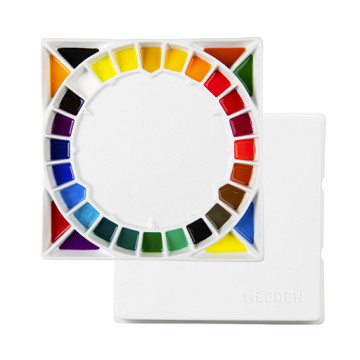 MEEDEN PALETTE CÉRAMIQUE XL AVEC 32 PUITS