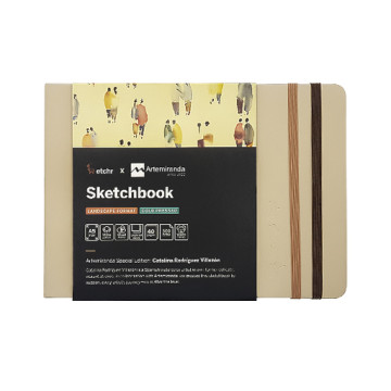 ETCHR X ARTEMIRANDA SKETCHBOOK 300 G 100% COTTON - LIMITED EDITION CATALINA RODRÍGUEZ VILLAZÓN