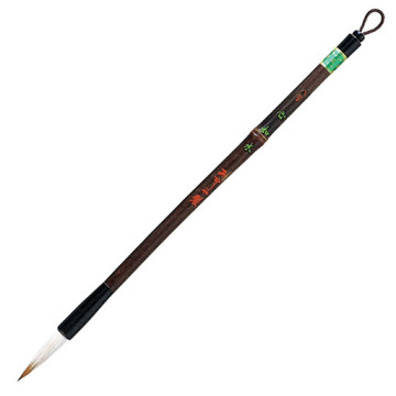 AKASHIYA SHINNYOSUI PENNELLO GIAPPONESE TONDO PER CALLIGRAFIA PELO NATURALE PS-150 SERIE 241