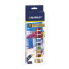 MANLEY PITTURA ACRILICA SET 12 COLORI TUBETTI DA 12 ML