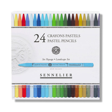 SENNELIER SET PAESAGGIO 24 MATITE PASTELLO