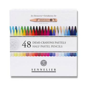 SENNELIER SET INTRODUTTIVO 48 MEZZE MATITE PASTELLO