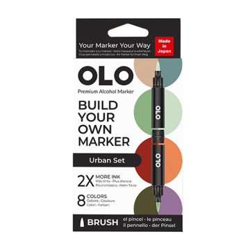 OLO SET URBANO 8 PENNARELLI PERSONALIZZABILI