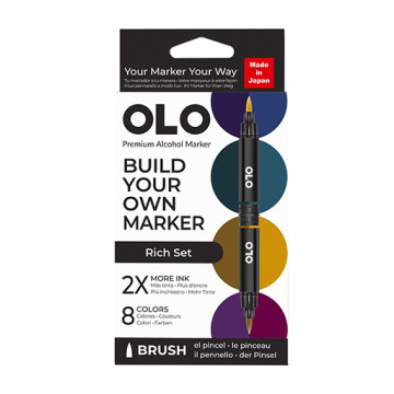 OLO SET INTENSO 8 PENNARELLI PERSONALIZZABILI