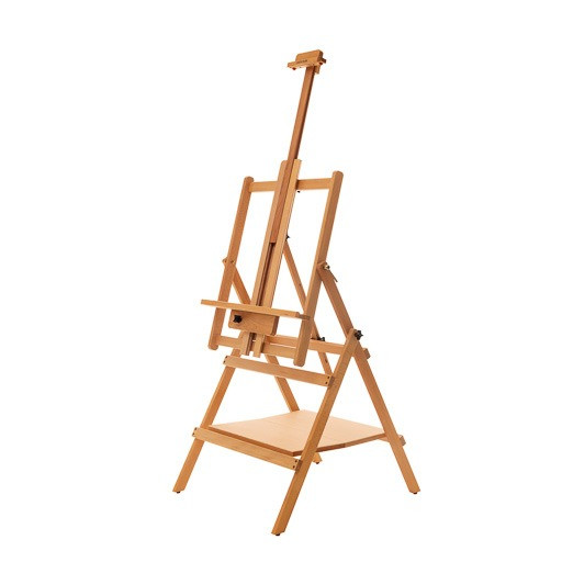 RAW ART MATERIALS IRIS ATELIERSTAFFELEI IN EINEN TISCH UMWANDELBAR