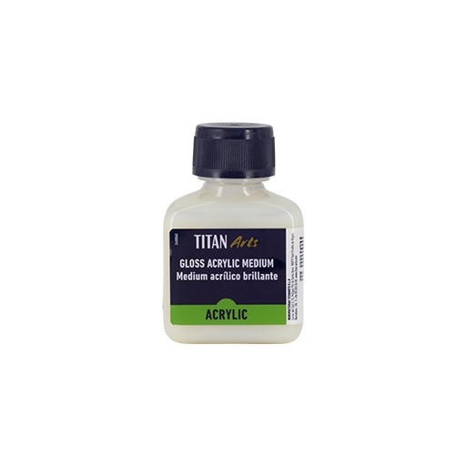 TITAN ARTS GLOSS ACRYLIC MEDIUM