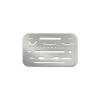 RAW ART MATERIALS METAL ERASING STENCIL
