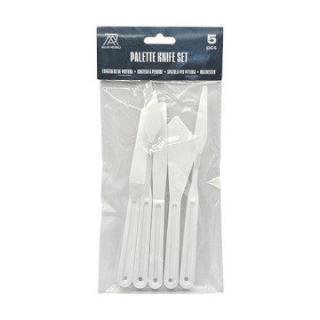 RAW ART MATERIALS SET 5 SPATOLE DI PLASTICA