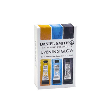DANIEL SMITH EXTRA FINE WATERCOLOR SET EVENING GLOW 3 TUBETTI DA 5 ML